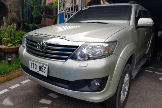 Toyota Fortuner G 2012 for sale