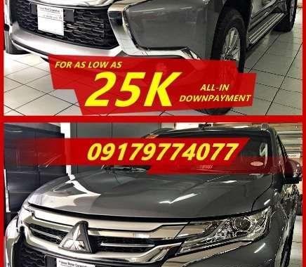 Guaranteed best deal 2018 Mitsubishi Montero Sport Gls Automatic