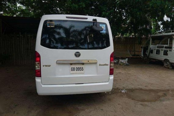 2015 FOTON View TransVan FOR SALE