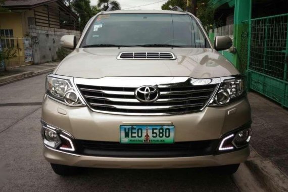 2013 Toyota Fortuner diesel manual FOR SALE