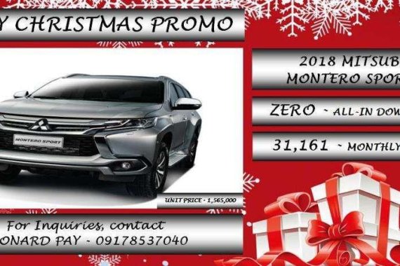 2018 Mitsubishi Montero Sport for sale