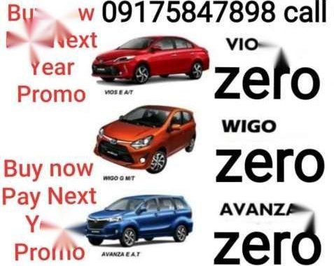 2019 Toyota Innova Fortuner Hilux Hiace Vios Wigo 0 dp all in promo