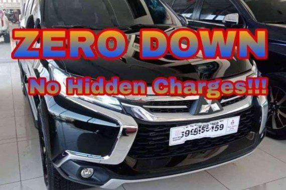 NO CASH OUT All in DP *Low Down Promo* for MITSUBISHI Montero Sport Glx MT 2018