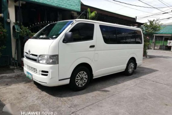 2007 Toyota Hiace commuter Manual transmission Diesel