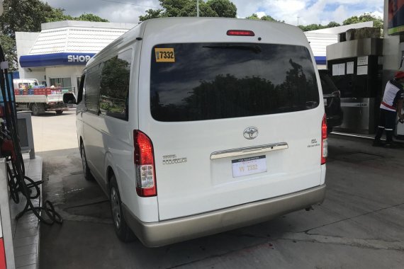 2017 TOYOTA HIACE GRANDIA GL manual diesel