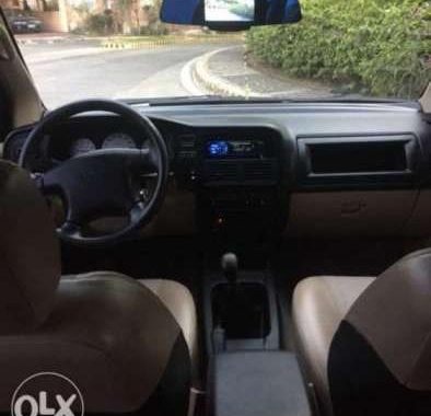 For sale Isuzu Crosswind 9 seater Manual transmission