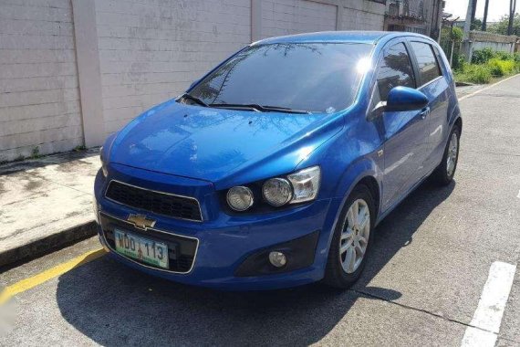 Chevrolet Sonic 2013 LTZ 1.4 liter engine fuel efficient