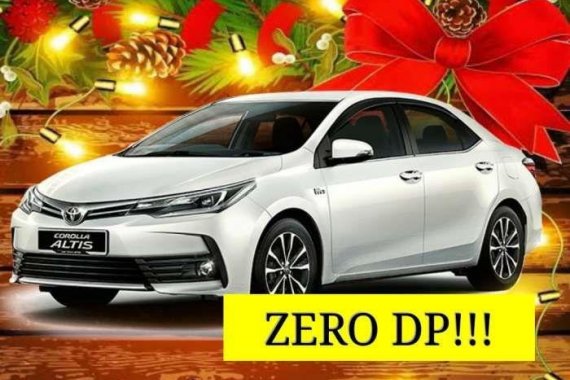 2019 Toyota COROLLA ALTIS AT ZERO DOWNPAYMENT !!!