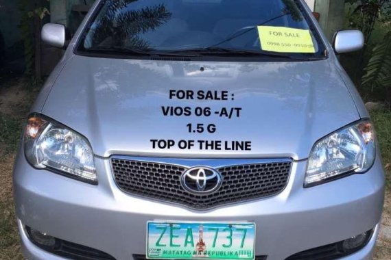 For sale Toyota Vios 1.5 G , Top of the Line A/T 2006