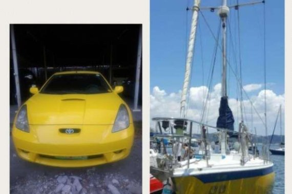 Boat YATE and 1998 TOYOTA Celica package