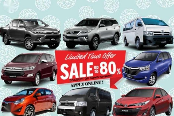 Toyota All in Low DP Promo 2018 FOR SALE
