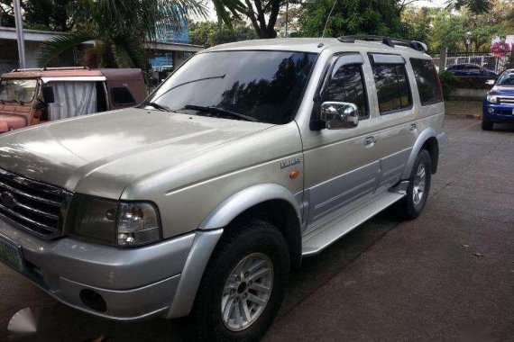 Ford Everest 2005 Diesel engine 2.5 Automatic transmission .