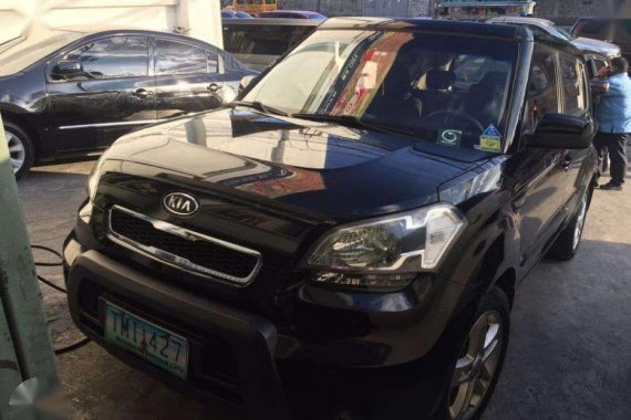 2011 KIA SOUL A/T BLACK GASOLINE
