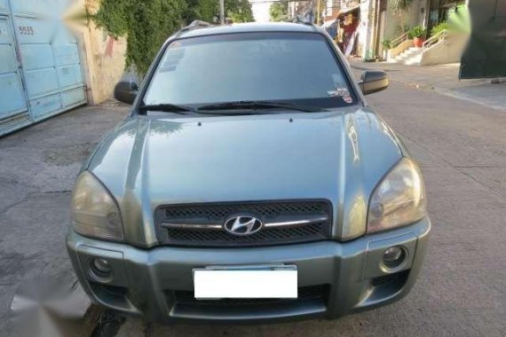 2007 HYUNDAI TUCSON - CRDI diesel engine . AT 