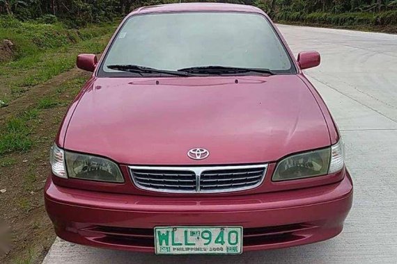 Toyota Corolla baby Altis 2000 mdl manual