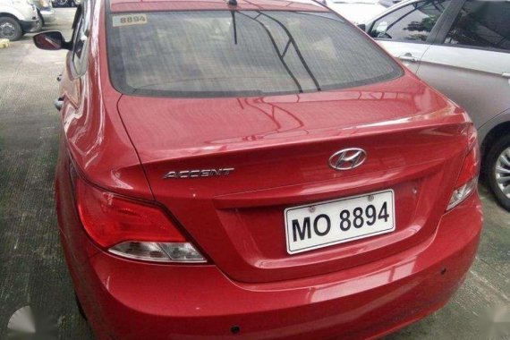 2016 Hyundai Accent Red AT Gas - SM City Bicutan