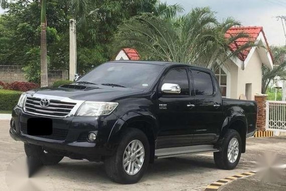 2013 Toyota Hilux G 4x4 1st own Cebu plate