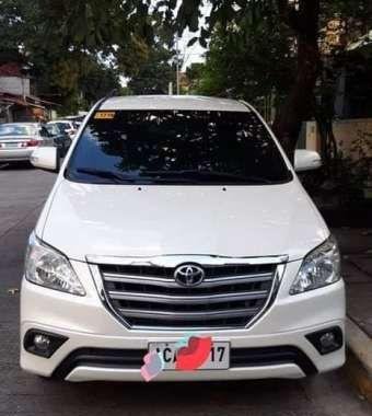 For Sale!! TOYOTA Innova G 2014 Manual Transmission 2.5 Diesel