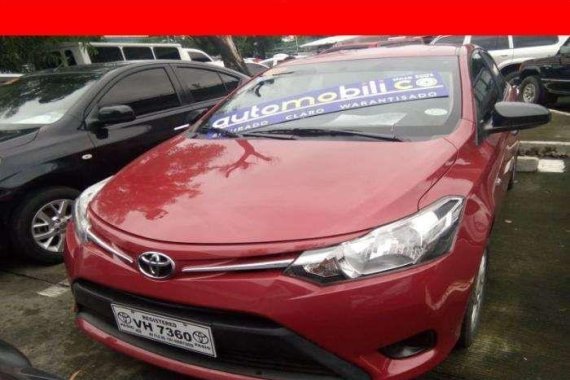 2016 Toyota Vios J Red MT Gas - SM Gas Bicutan