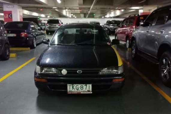 1993 Toyota Corolla xl All manual