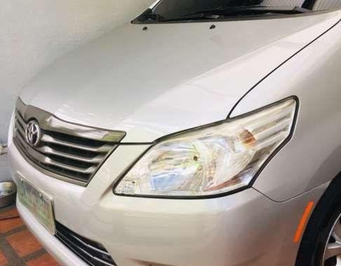First Owner 2013 Toyota Innova J Manual Diese