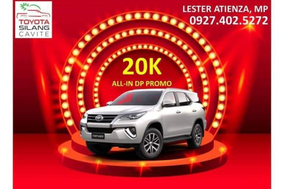 Toyota Silang Cavite Promo 2018 for sale