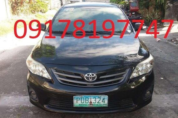 FOR SALE TOYOTA ALTIS E 1.6 MANUAL 2011