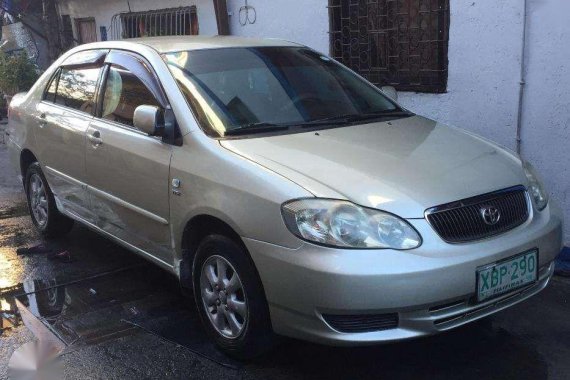 2002 Model Manual Toyota ALtis E
