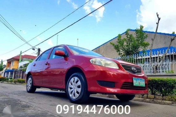 2005 TOYOTA VIOS 1.3 manual.super fresh i