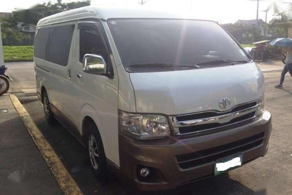 Toyota Grandia 2012 White Personal Use