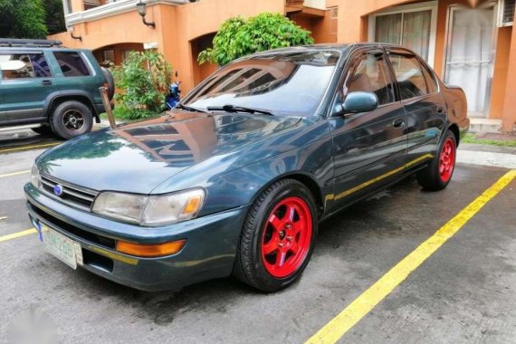 1995 Toyota Corolla gli manual FOR SALE