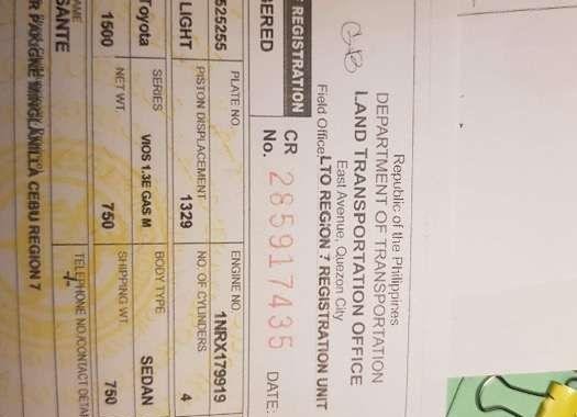 Second Hand Car 2017 TOYOTA VIOS