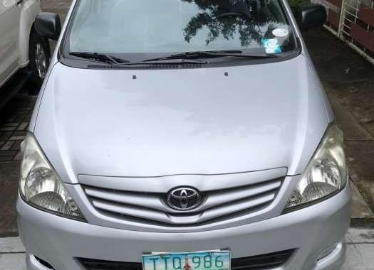 2011 Toyota Innova e Diesel FOR SALE