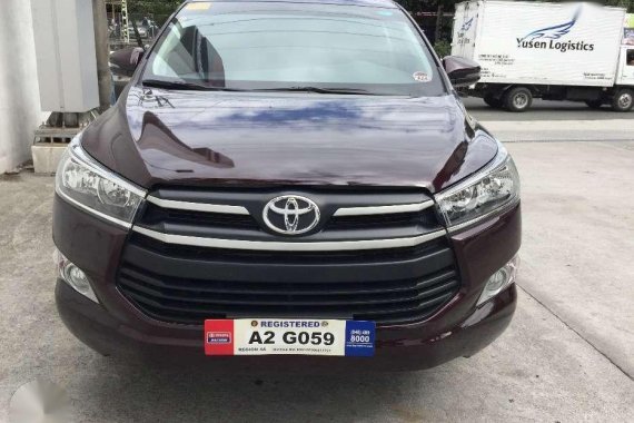 2018 Toyota Innova E 2.8L diesel engine Automatic transmission