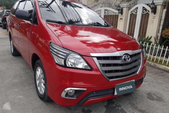 FOR SALE 2015 Toyota Innova 2.5 E Variant