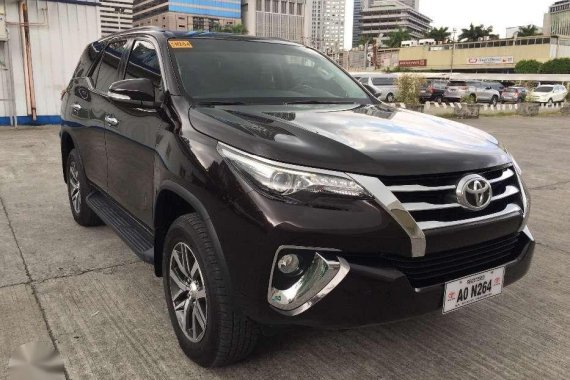 2017 Toyota Fortuner V 2.4 diesel 4x2 Automatic Transmission