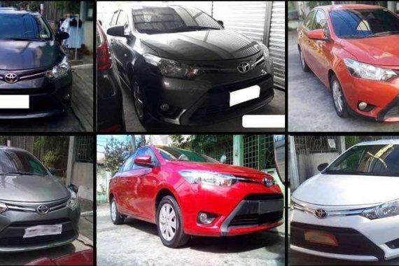 2017 Toyota Vios E GRAB MT also mirage accent