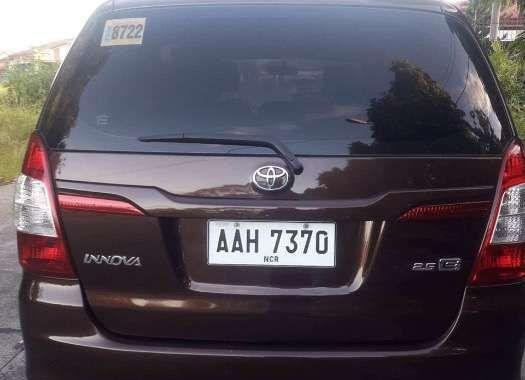 2014 Toyota Innova for sale