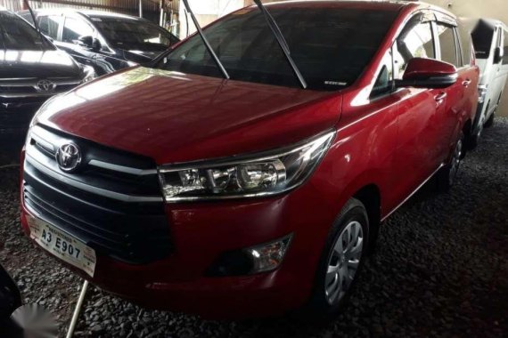 Toyota Innova J 2.8 Manual Red 2018 Model for sale