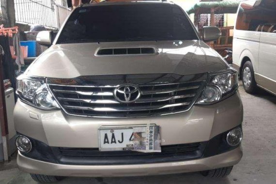 2014 Toyota Fortuner for sale