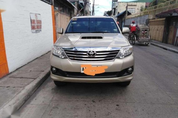 2014 Toyota Fortuner for sale