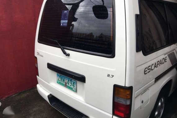 Nissan Urvan Escapade 2008 for sale