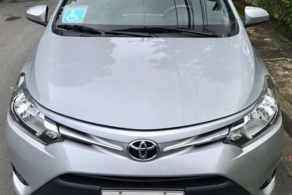 Toyota Vios 1.3E Silver AT 2017 for sale