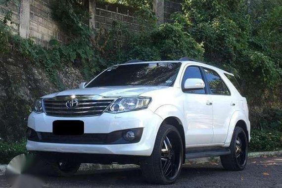 2013 Toyota Fortuner G for sale