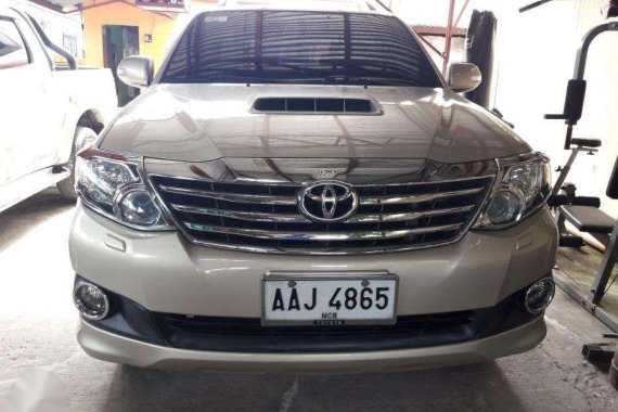 2014 Toyota Fortuner V Automatic