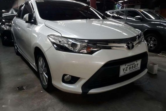 Toyota Vios 15G Pearl White 2016 for sale