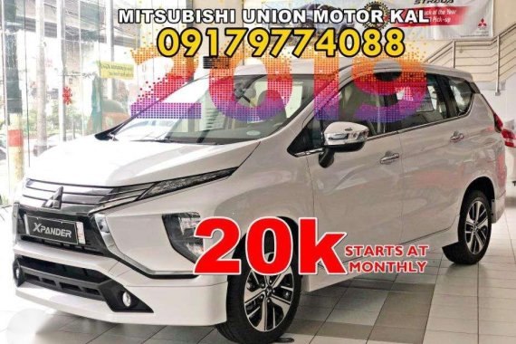 PEARL WHITE Mitsubishi Xpander GLX GLS SPORT 2018 2019
