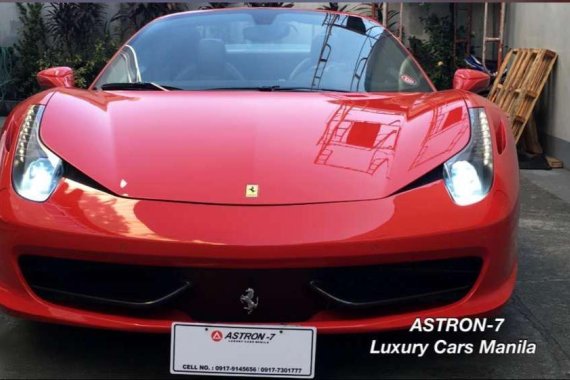 2012 Ferrari 458 Spider for sale