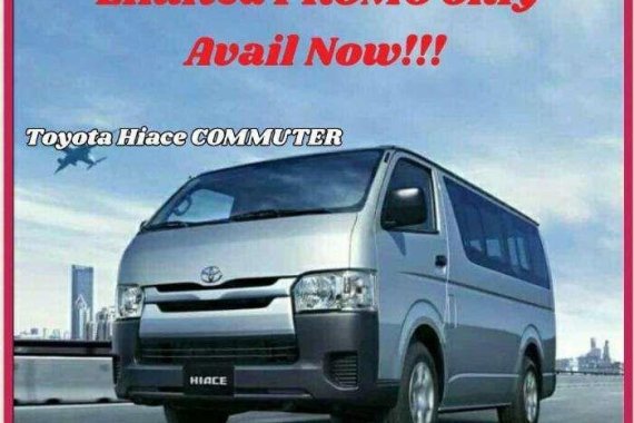 TOYOTA Hiace Commuter 99K Down payment ALL IN Pomo 2019