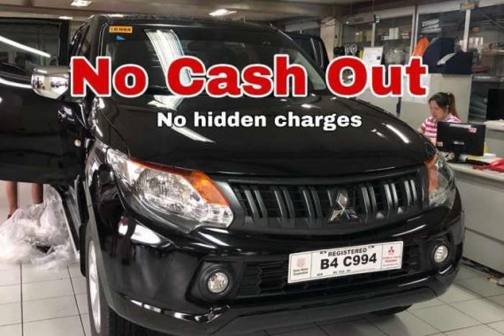 No downpayment offer No cash out on 2018 MITSUBISHIStrada Montero units get your now